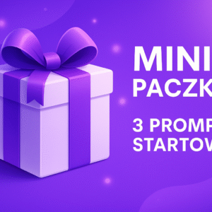 MINI PACZKA PROMPTÓW (ZA DARMO!) — Holiday Social Banner 3× Prompt ✨