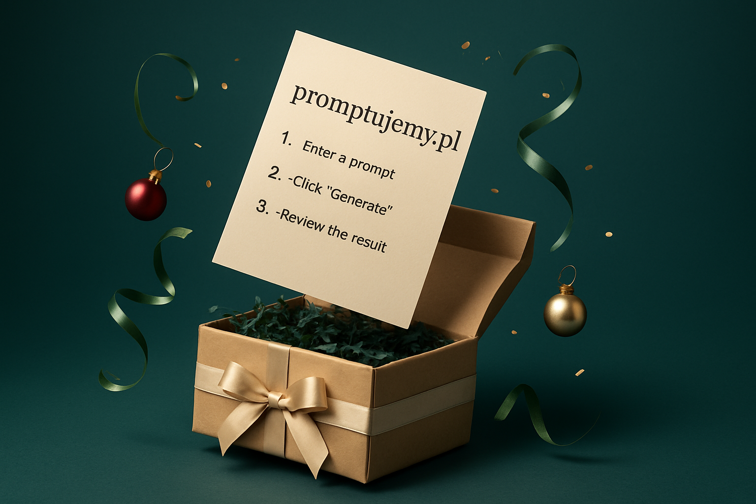 prompt swiateczny